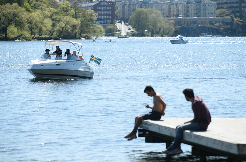 Igår var årets varmaste dag hittills Igår var årets varmaste dag hittills